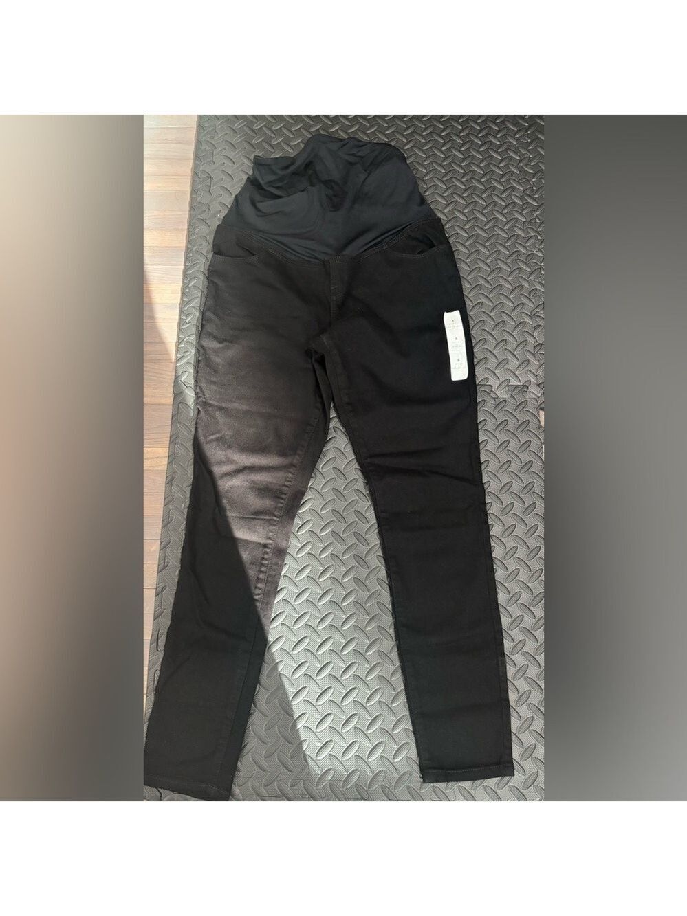 406. Isabel Maternity Black Skinny Jeans